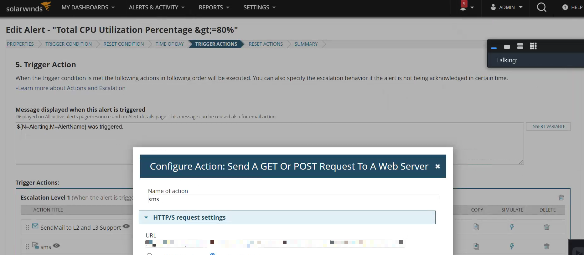 SolarWinds 网络监控 WiFi 短信网关配置步骤